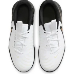 Nike Phantom GX II Academy voetbalschoenen junior white metallic gold coin black