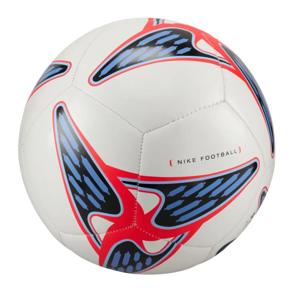 Nike Phantom voetbal white bright crimson royal tint black