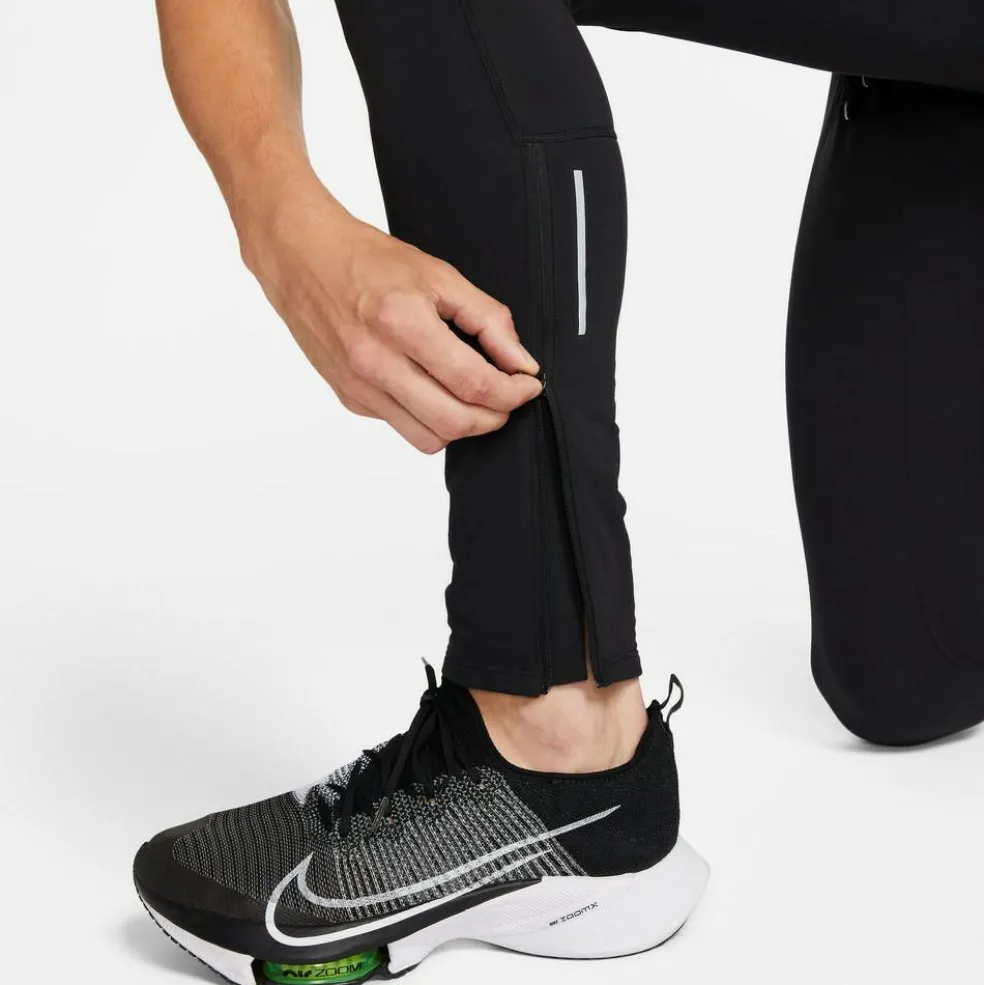 Nike Repel Challenger hardloopbroek heren black silver