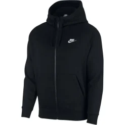 Nike Sportswear Club Fleece vest heren zwart wit