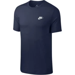 Nike Sportswear Club shirt heren midnight navy white