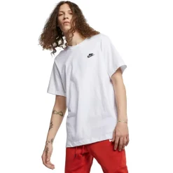 Nike Sportswear Club shirt heren white black