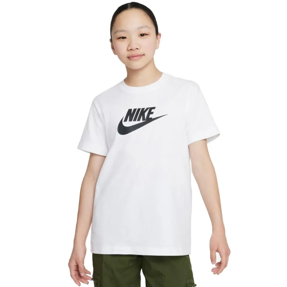 Nike Sportswear shirt junior white black