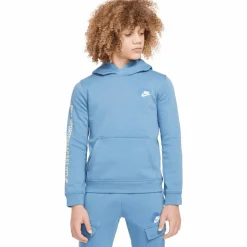 Nike Standard Issue hoodie junior aegean storm