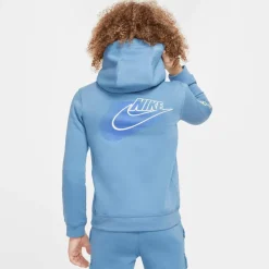 Nike Standard Issue hoodie junior aegean storm