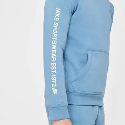 Nike Standard Issue hoodie junior aegean storm