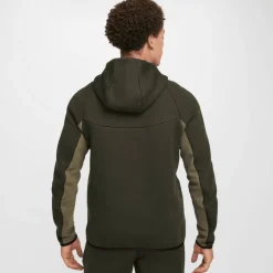 Nike Tech Fleece Windrunner vest heren sequoia medium olive black