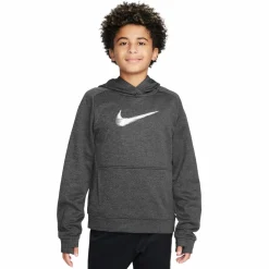 Nike Therma-FIT Multi+ hoodie junioren black anthracite  white