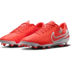 Nike Tiempo Legend 10 Academy FG AG voetbalschoenen hot lava white