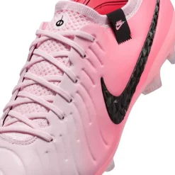 Nike Tiempo Legend 10 Elite FG voetbalschoenen pink foam zwart