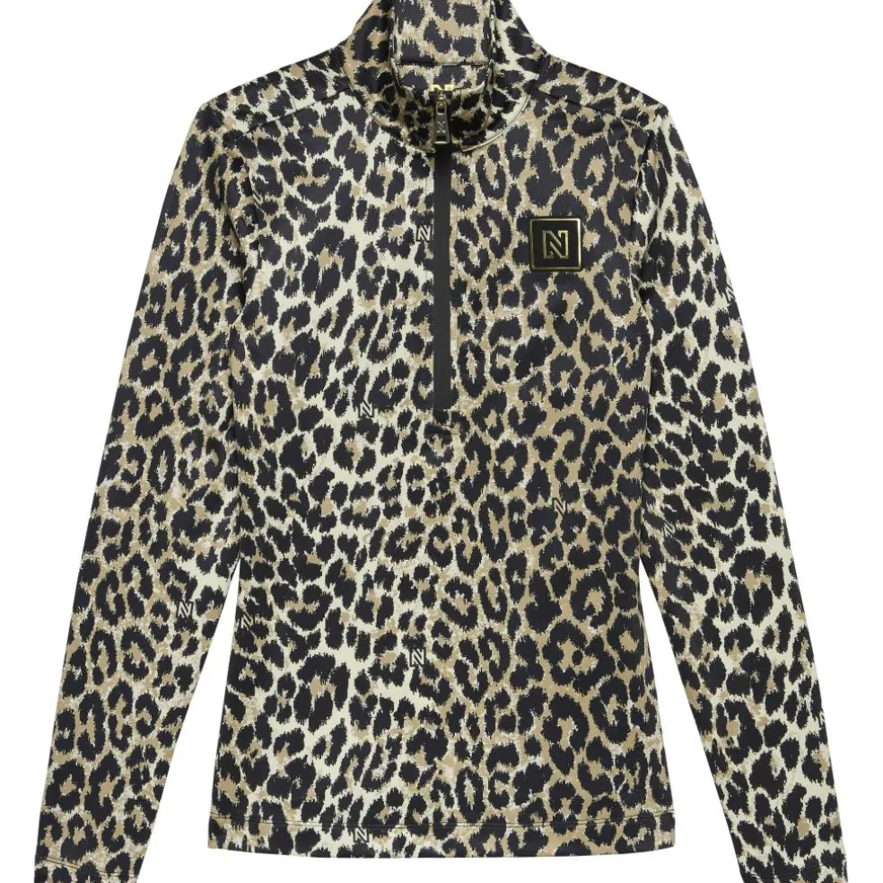 NIKKIE Nantes Leopard skipully dames hummus