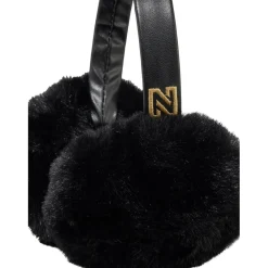 NIKKIE Nineve oorwarmers dames black