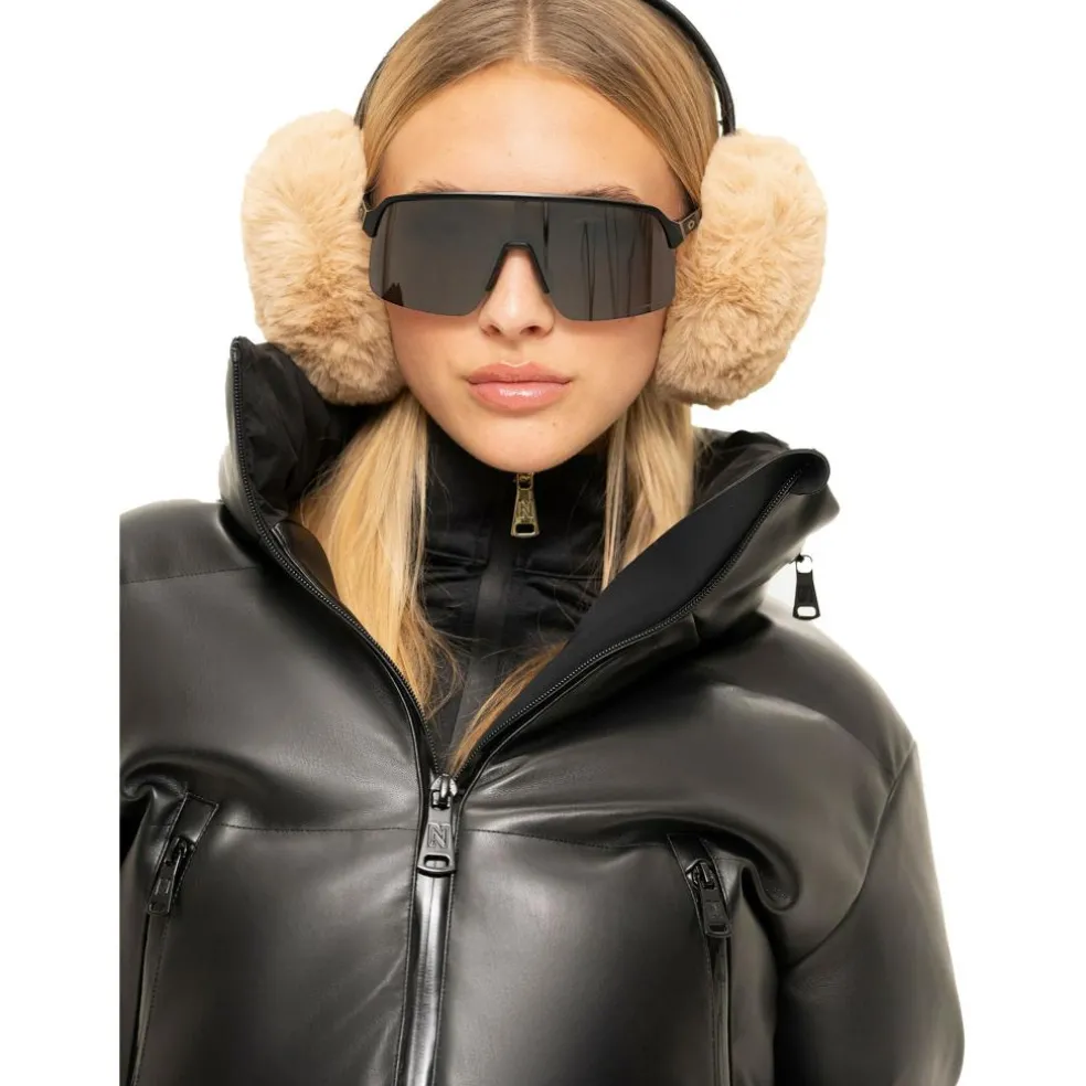 NIKKIE Nineve oorwarmers dames hummus