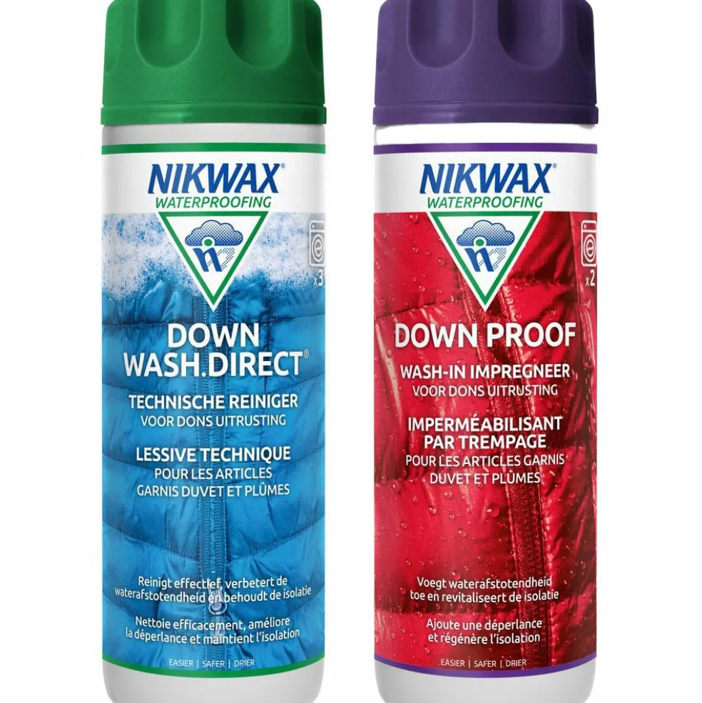 Nikwax Down Wash Direct wasmiddel & Down Proof impregneermiddel 300 ml
