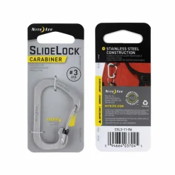 Nite Ize  Carabiner #3 Slidelock karabijnhaak silver