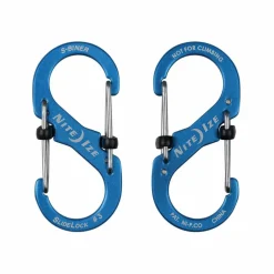 Nite Ize S-Biner #3 Slidelock karabijnhaak aluminium blue