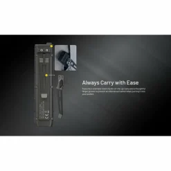 Nitecore EDC27 UHi zaklamp black