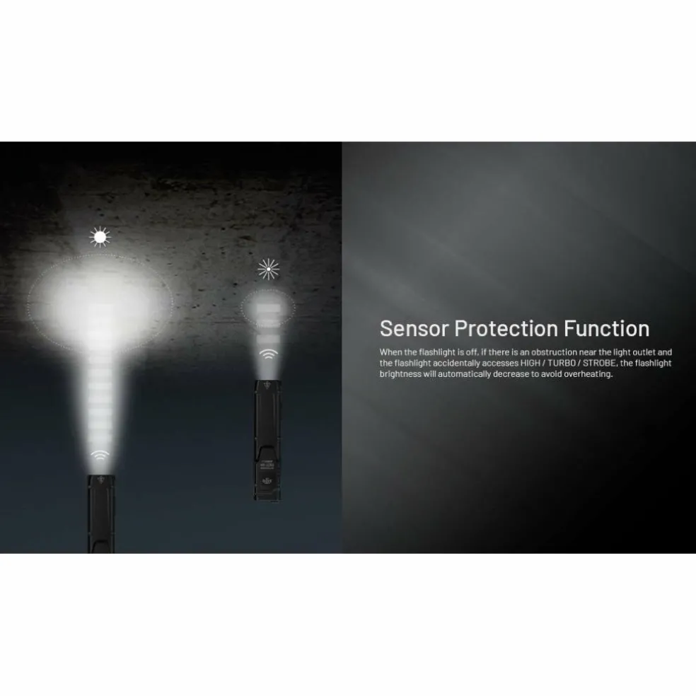 Nitecore EDC27 UHi zaklamp black