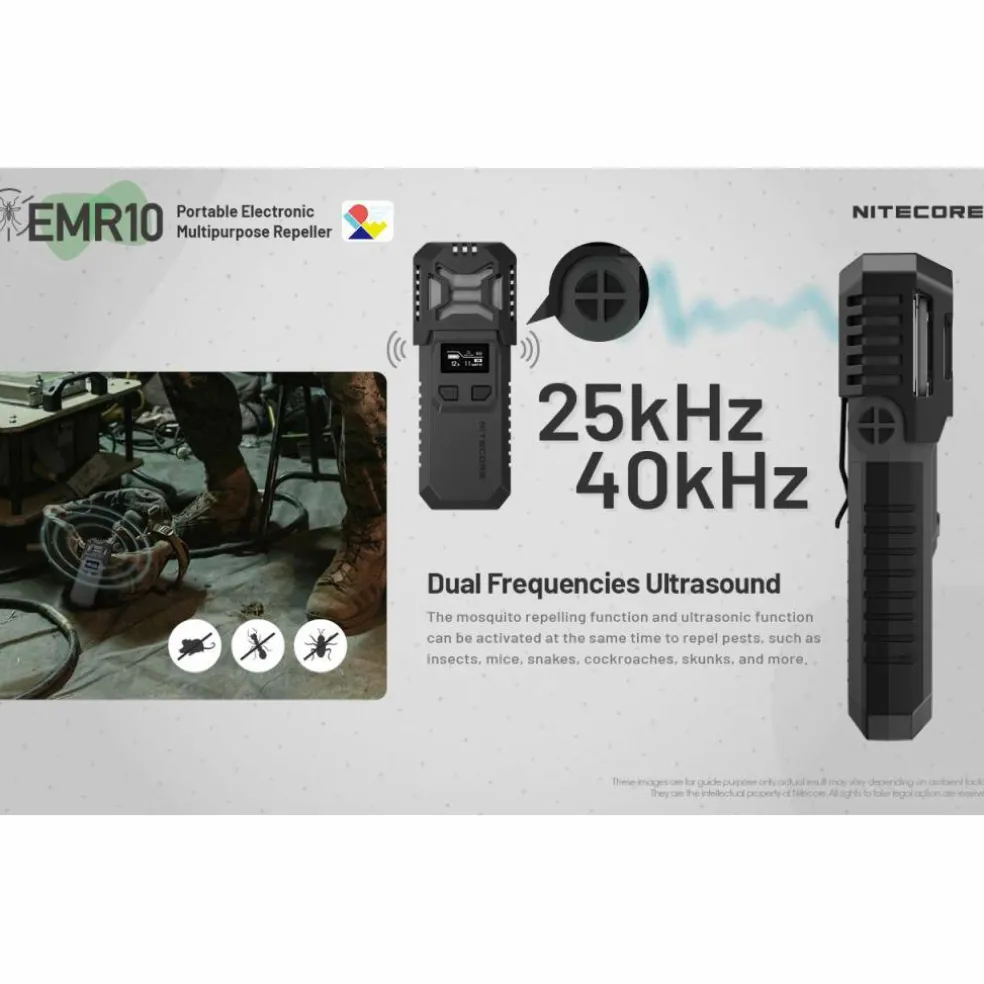 Nitecore EMR10 muggenverjager