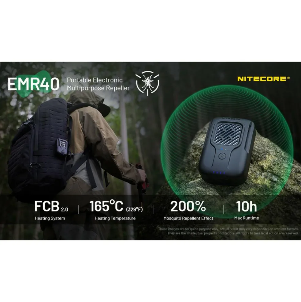 Nitecore EMR40 muggenverjager