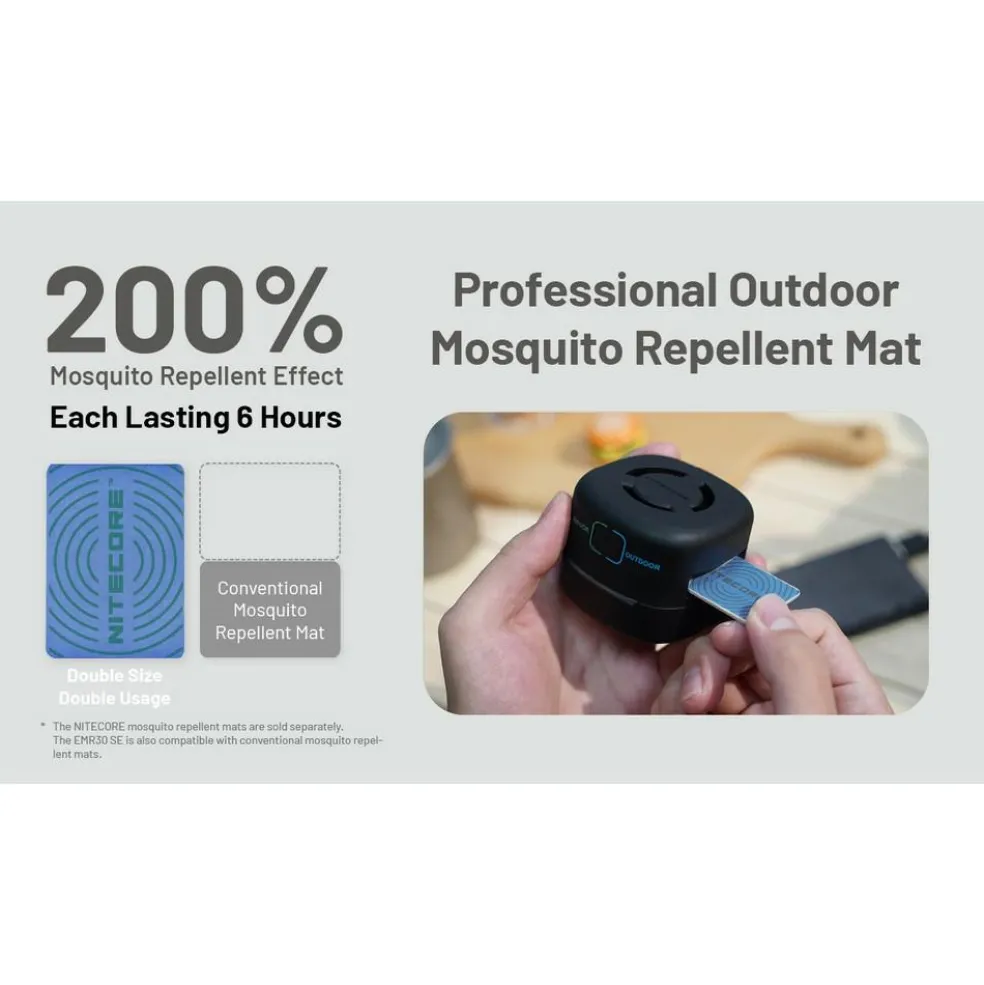 Nitecore EMR30 SE muggenverjager