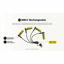 Nitecore NH2400 AA oplaadbare batterij 4-pack