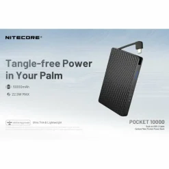 Nitecore Pocket 10000 powerbank black