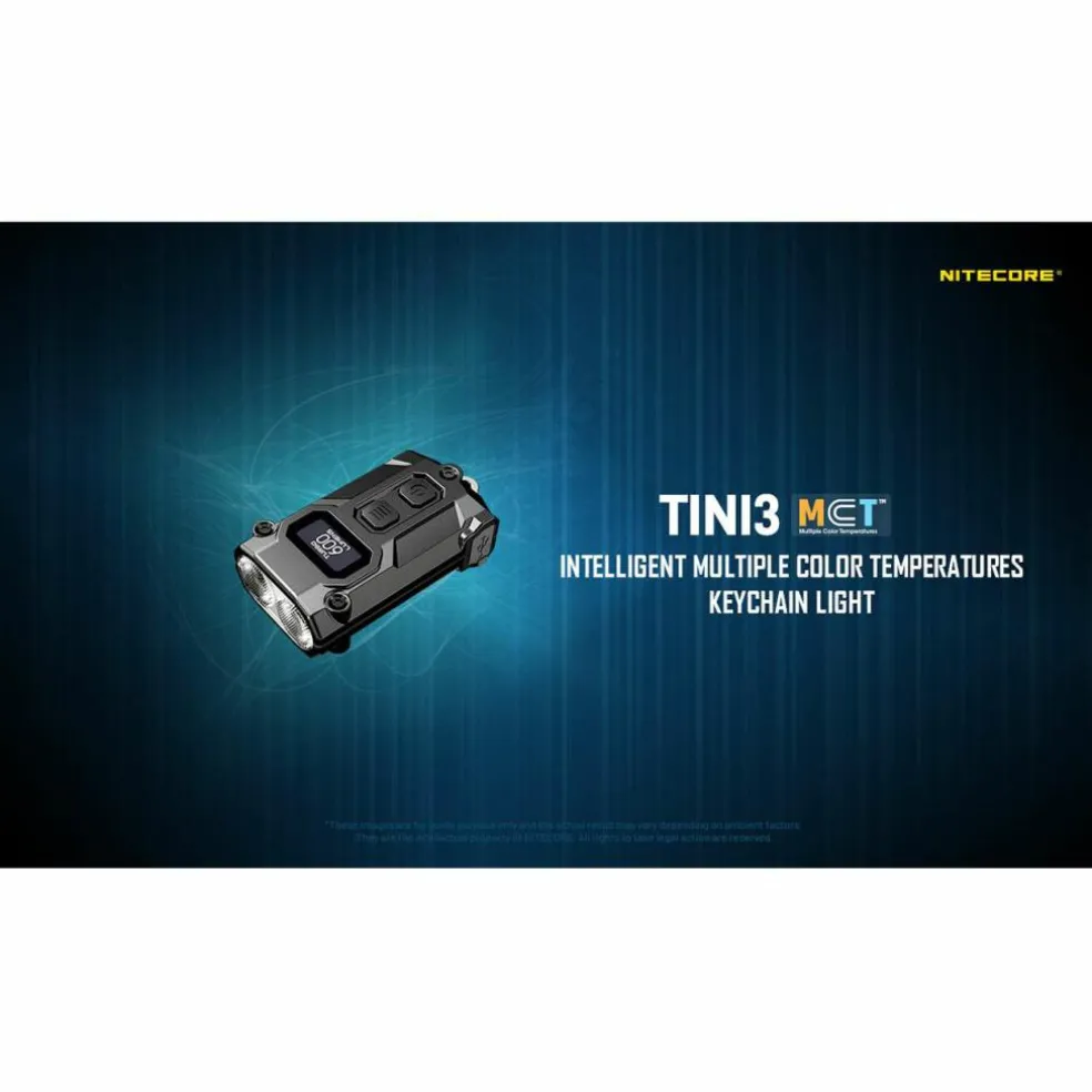 Nitecore TINI3 zaklamp orange