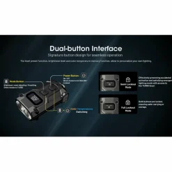 Nitecore TINI3 zaklamp orange