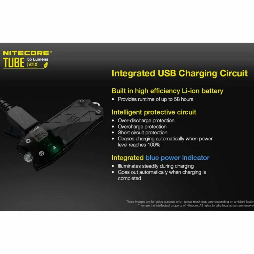 Nitecore Tube V2.0 zaklamp black