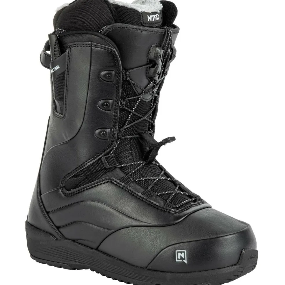 Nitro Crown TLS snowboardschoenen dames black