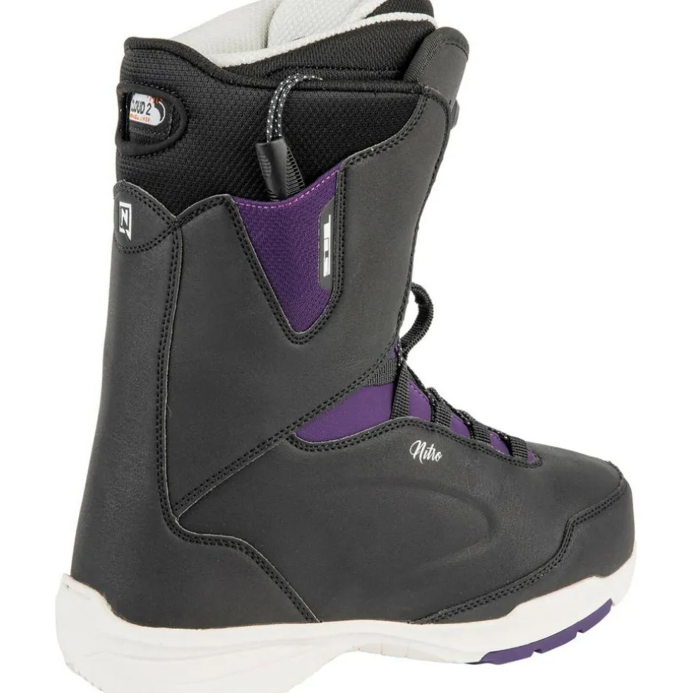 Nitro Scala TLS snowboardschoenen dames black purple