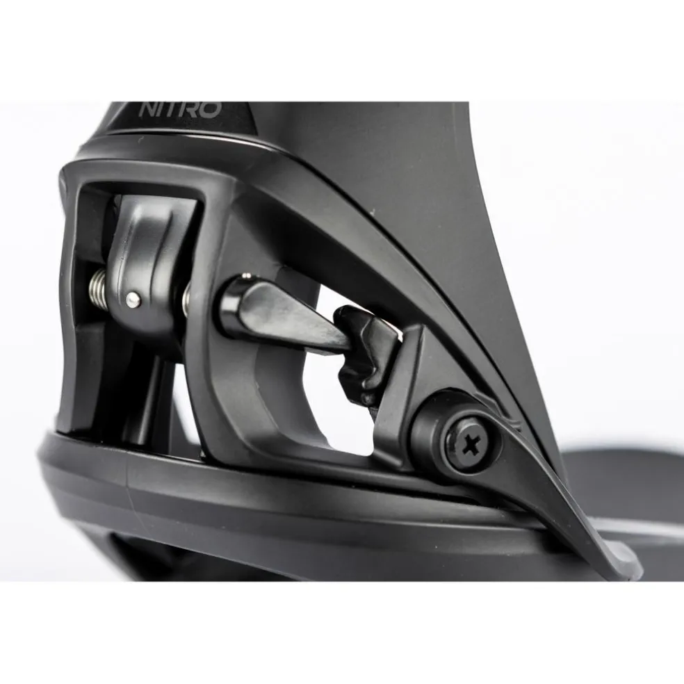 Nitro Step On bindingen heren ultra black