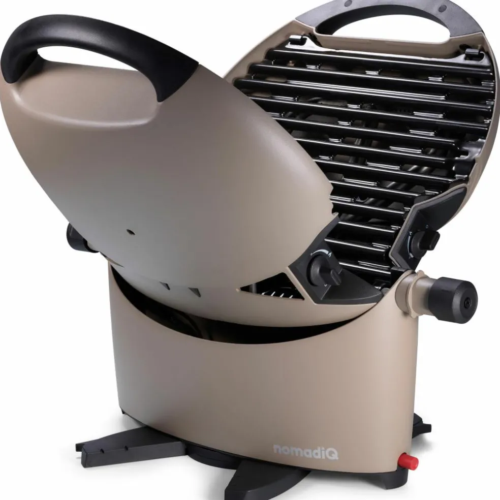 NomadiQ 3.0 draagbare gasbarbecue urban grey