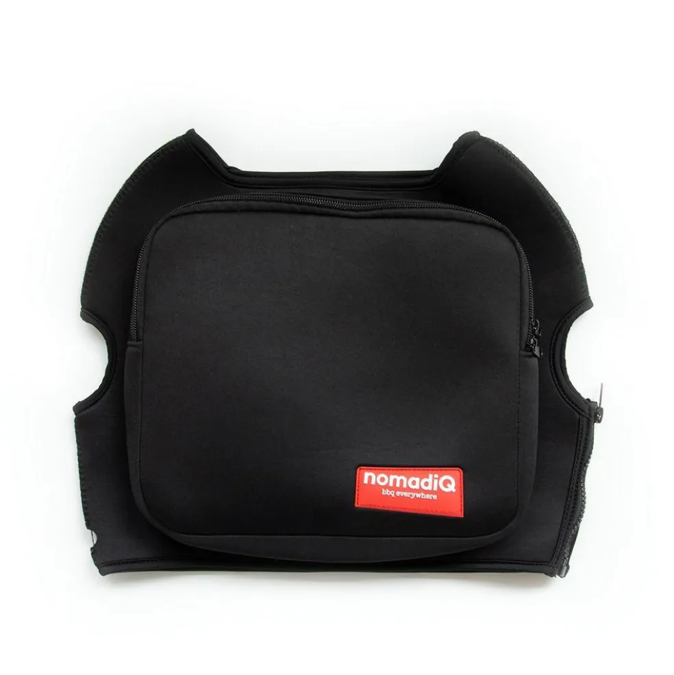 NomadiQ barbecuehoes met extra opbergvak zwart