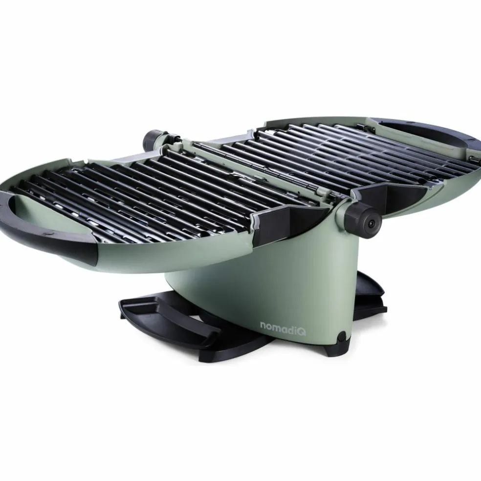NomadiQ E-BBQ elektrische barbecue zement