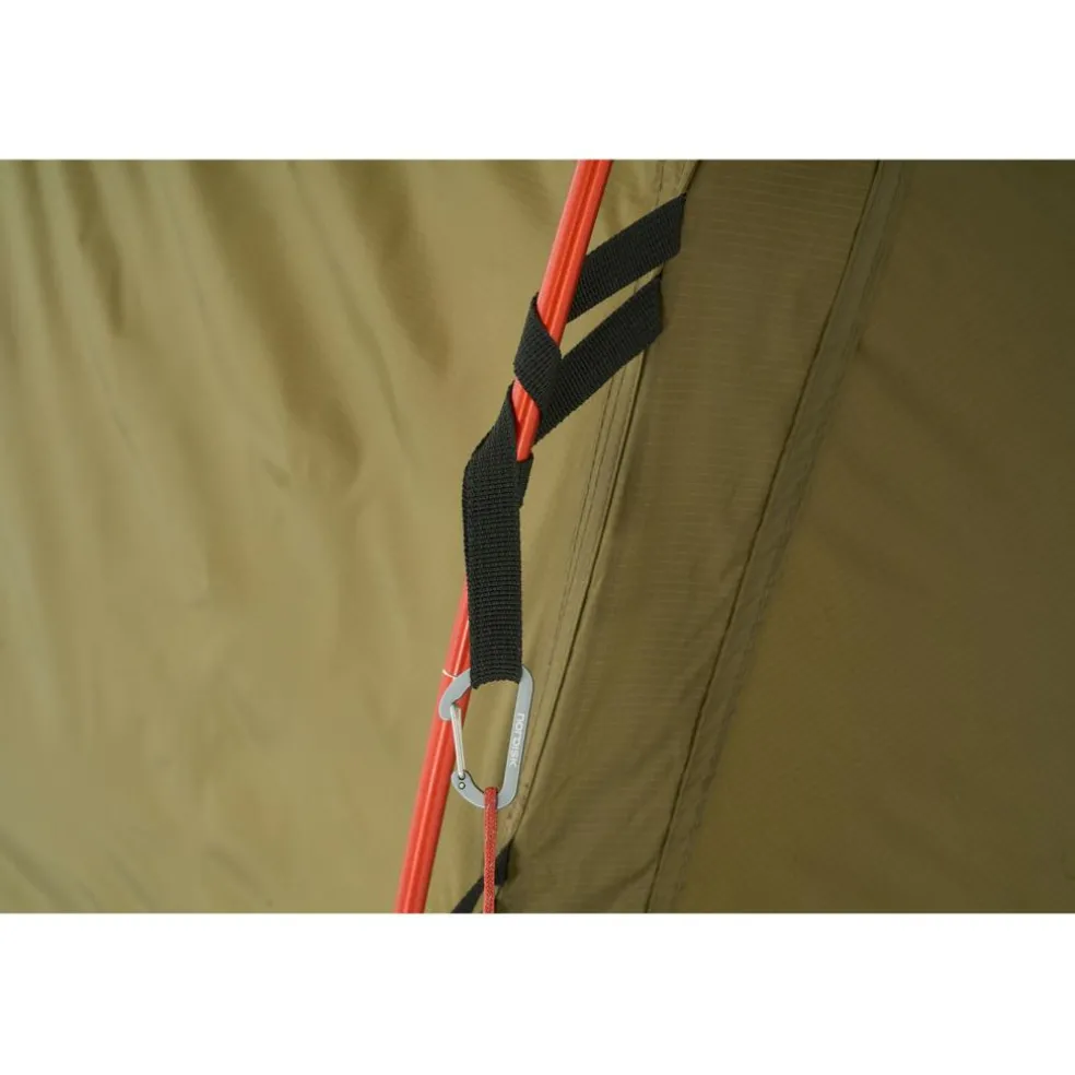 Nordisk Svalbard 1 2.0 PU lichtgewicht tunneltent dark olive