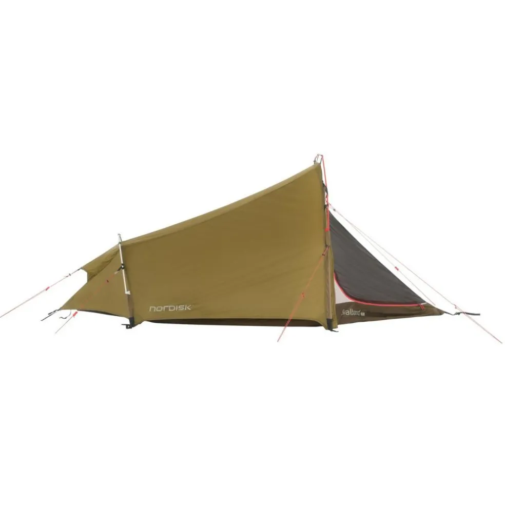 Nordisk Svalbard 1 2.0 PU lichtgewicht tunneltent dark olive