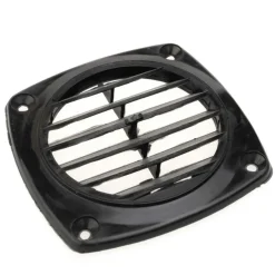 Nuova Rade ventilatierooster 82 x 82 mm zwart