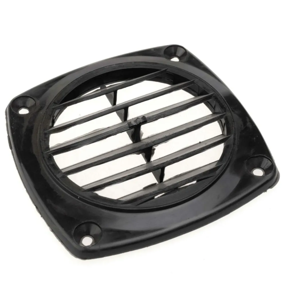 Nuova Rade ventilatierooster 82 x 82 mm zwart