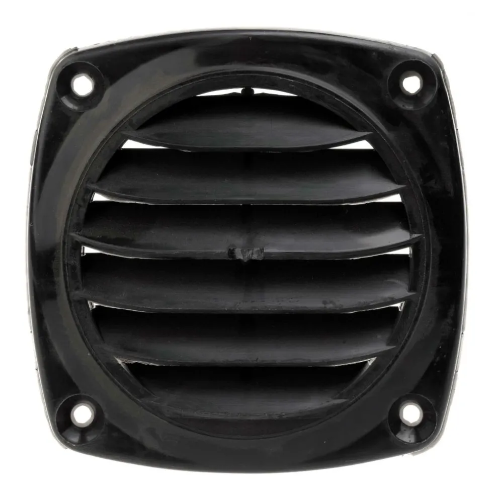 Nuova Rade ventilatierooster 82 x 82 mm zwart