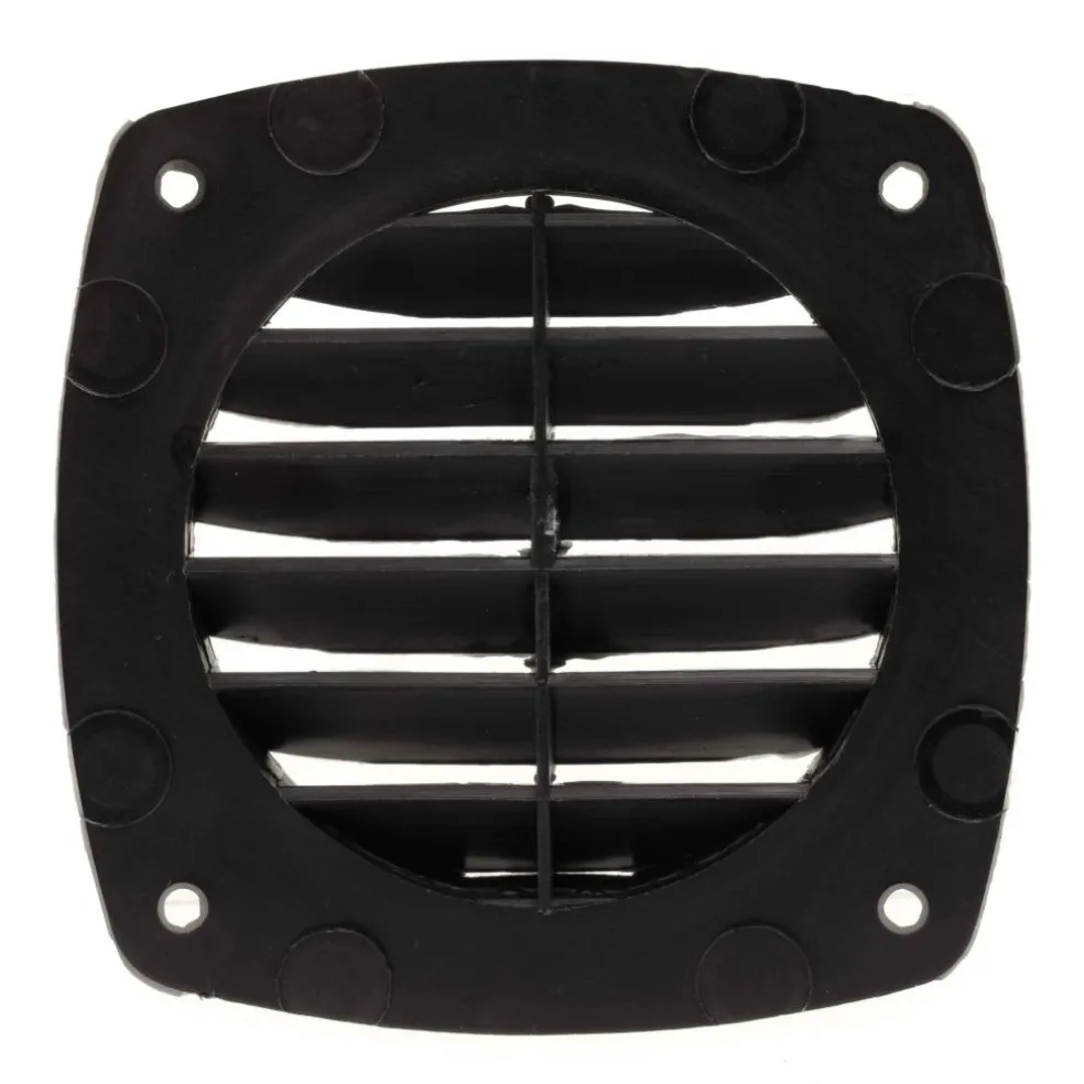 Nuova Rade ventilatierooster 82 x 82 mm zwart