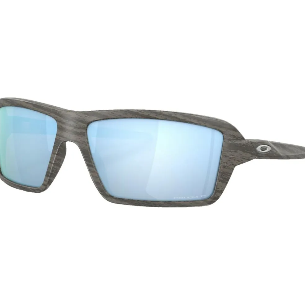 Oakley Cables zonnebril heren woodgrain
