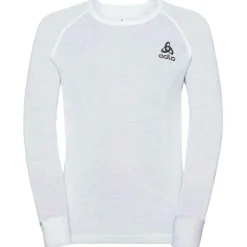ODLO Active Warm Eco LS thermoshirt junior white