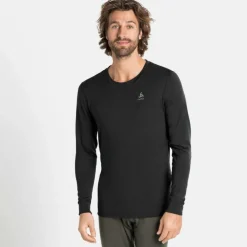ODLO Natural 100 Merino Warm LS thermoshirt heren black