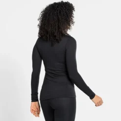 ODLO Natural 100 Merino Warm LS thermoshirt dames black