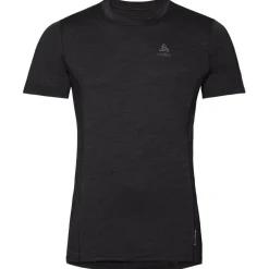 ODLO Performance Wool Light SS thermoshirt heren black