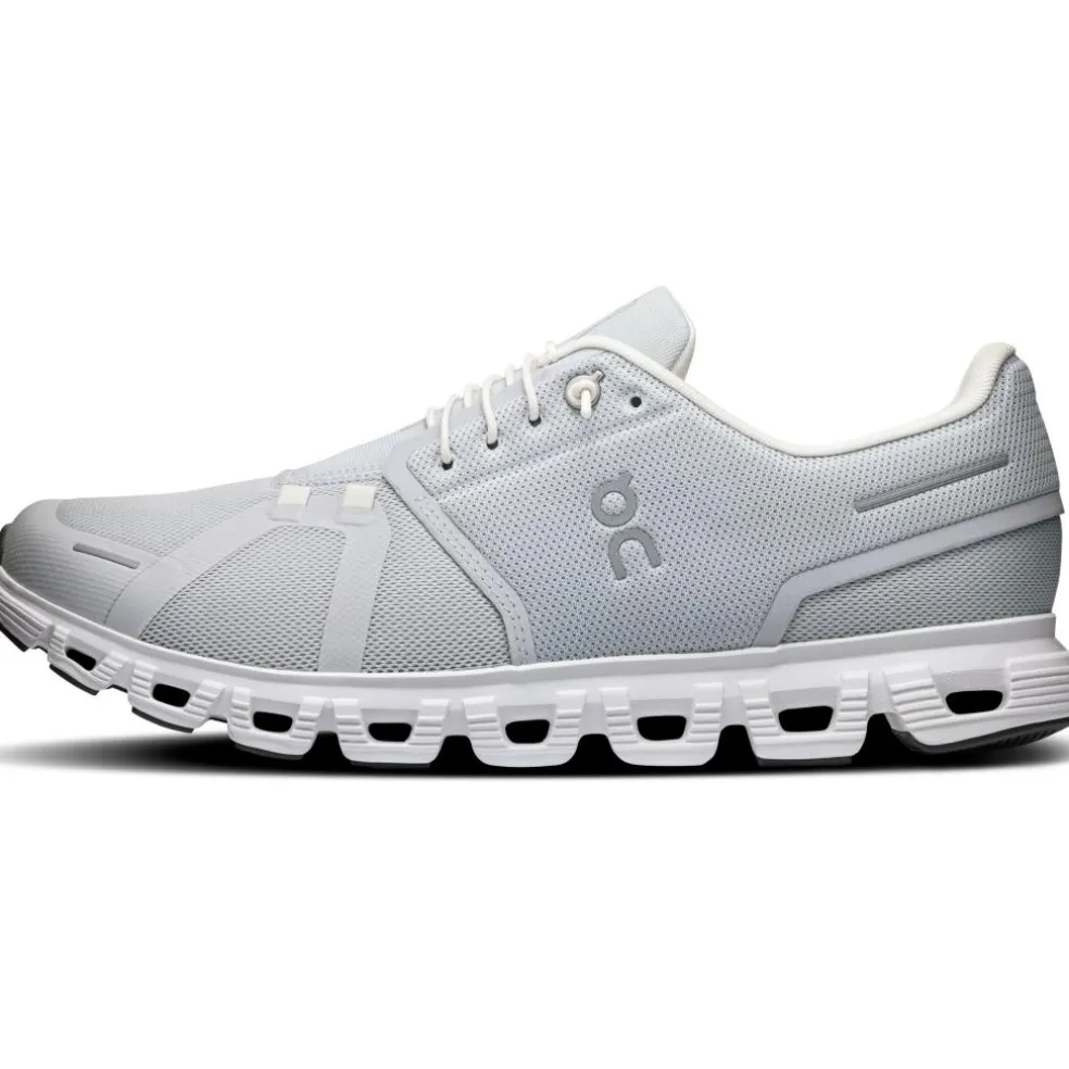 On Cloud 6 hardloopschoenen heren glacier white