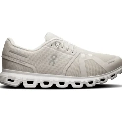 On Cloud 6 hardloopschoenen dames pearl white