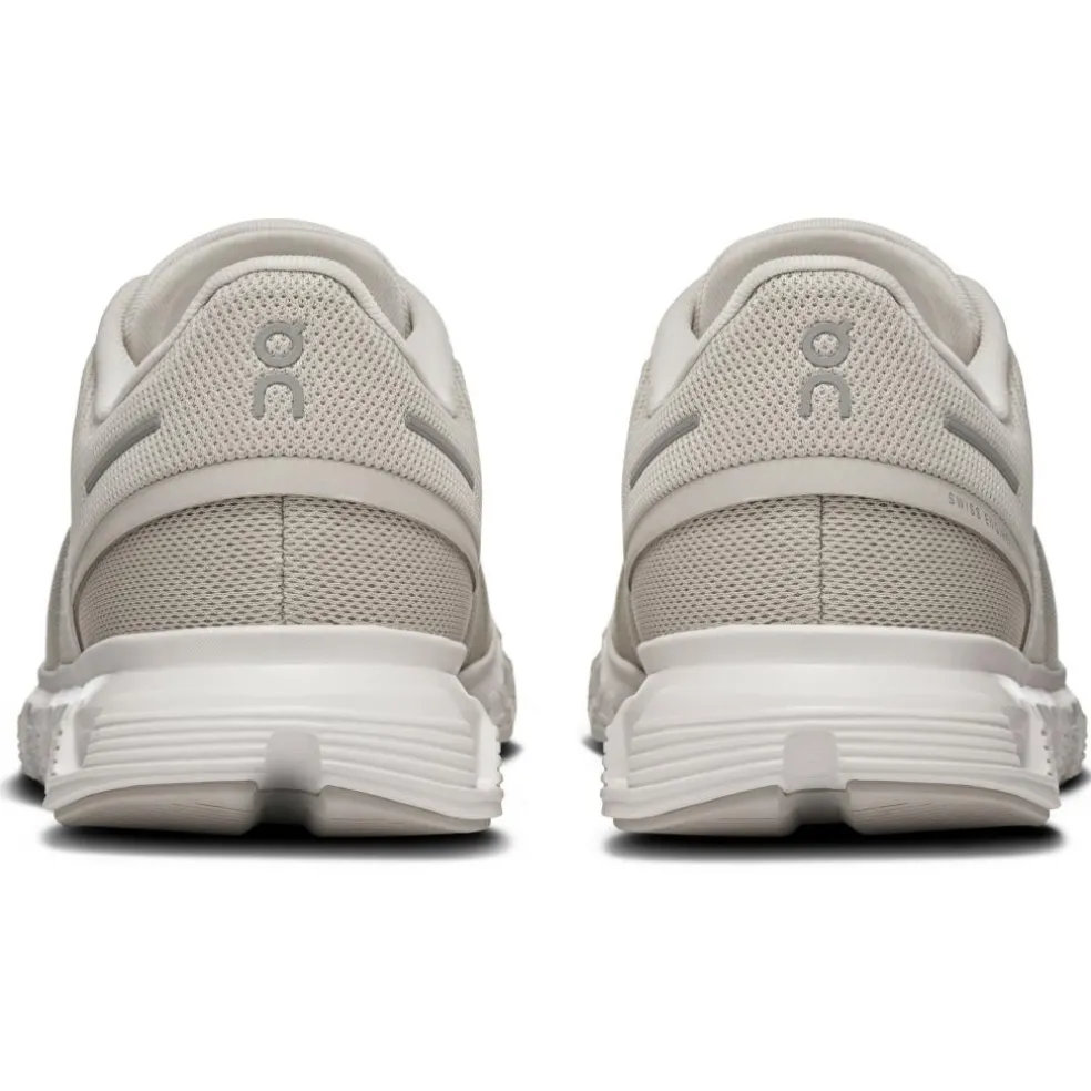 On Cloud 6 hardloopschoenen dames pearl white
